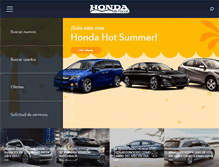 Tablet Screenshot of hondadeponce.com